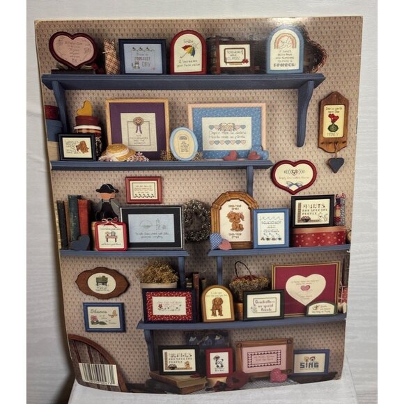 Cross Stitch Patterns Mini Sayings Leisure Arts Short And Sweet #2 Leaflet 473 - Picture 2 of 6